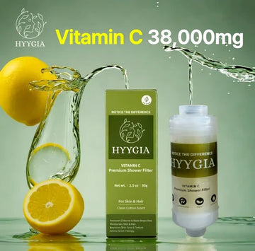 What is the HYYGIA Premium Shower Filter Made Of?